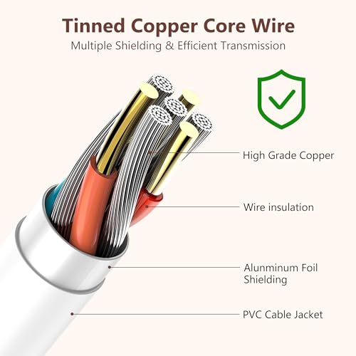 4.9FT Charger Cable for Flawless Pedicure Tool, for Finishing Touch Flawless Pedi, USB to DC Power Cable for Foot Callus Remover Tool Electric, Foot File Electric, Electric Callus Remover for Feet