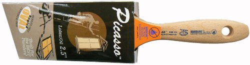 Proform Technologies PIC1-1.5 Picasso Oval Angle Sash Paint Brush, 1-1/2-Inch - size: 1.5 inch