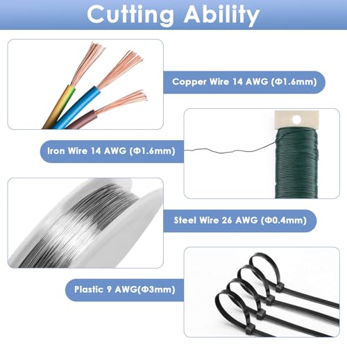 Wire Cutters, Small Side Cutters for Crafts, Flush Cutting Pliers for Jewelry Making, Floral Wire Cutters for Artificial Flowers, Zip Tie Cutters for Cable Tie, Wire Cutting Tool for Guitar Strings - style: Side Cutter Pliers