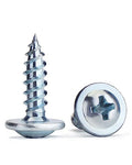 Wood Screws,#8×5/8 inch 350Pcs Silver Phillips Truss Head Screws - color: Silver, size: #8×5/8"