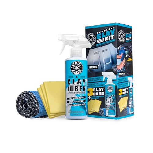 Chemical Guys, Complete Clay Bar Kit, Paint Restoration System for Cars