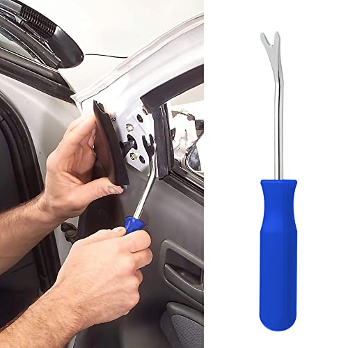 5 Pieces Staple Remover Tools Set for Office,Upholstery and Construction, Professional Tack and Nail Puller Kit for Efficiently and Easily Remove All Kinds of Staples,Tacks and Nails - color: 5 Pcs Blue