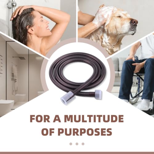 Angle Simple Handheld Shower Hose, Light Oil Rubbed Bronze, 59 Inches - color: Oil Rubbed Bronze, size: 59 Inch