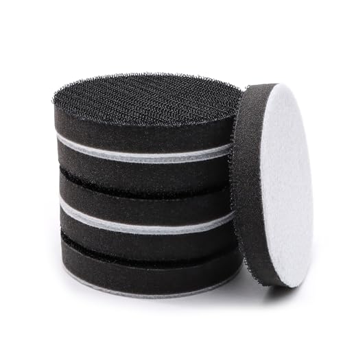 6 Pack 3 Inch Interface Pads - Foam Sanding Pads for Orbital Sander - size: 3 inch - 6 Pack