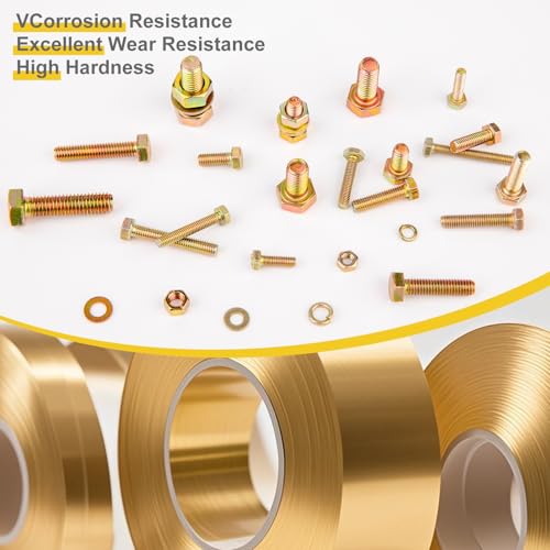 988pcs Grade 8.8 Metric Bolt Assortment, M4 M5 M6 M8 Heavy Duty Bolts and Nuts Kit, Yellow Zinc Plated, Length from 12-30mm - size: M4, M5, M6, M8-988pcs