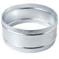 14 Inch Round Galvanized Steel Duct Connector - Metal Ventilation Pipe Coupler - Dryer Vent Hose Extension - HVAC Ducting Coupling for Straight Connection - size: 14 Inch