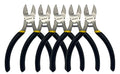 BOOSDEN 5" Small Wire Cutters Set Side Diagonal Cutter Snips, 5 Pack