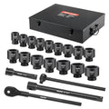 VEVOR 1 in Drive Impact Socket Set, 21 Piece, SAE (1-5/8" to 3-1/8") - size: 1" 21 PCS