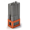 HORUSDY 32-Piece 1/4" Shan Extra Long Security Power Bit Set, 6" Long Tamper Proof Security Bits, S2 Steel. - style: Extra Long Security Power Bit Set