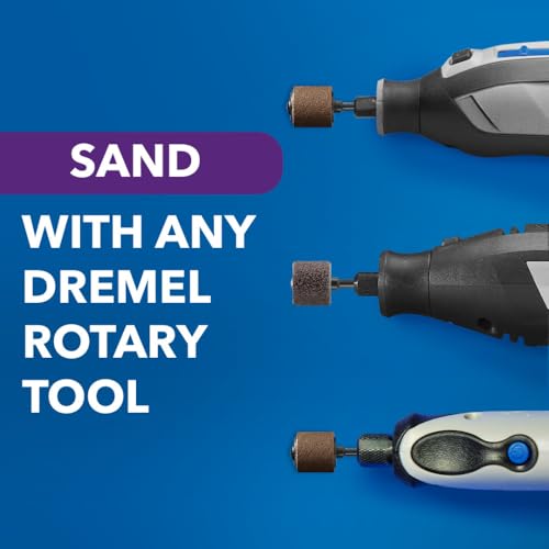 Dremel 770B-01 1/4 in. (6.4 Mm) 60, 120 & 240 Grit Sanding Band Variety Kit - size: 1/4 inch (Variety Kit), style: Industrial