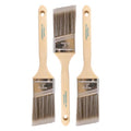 Pro Grade Paint Brushes, 2 Inch Angled Paint Brush, Trim & Walls, 3 Pack - size: 3Ea H 2A