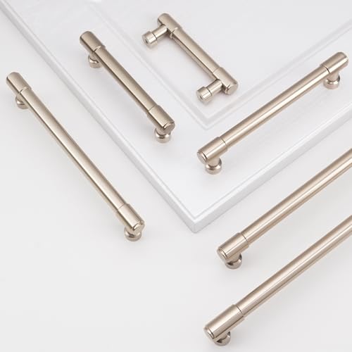 10 Pack 7-1/2 Inch(192mm) Kitchen Cabinet Handles Champagne Bronze Cabinet Pulls Alloy Drawer Pulls Solid Cabinet Hardware - color: Champagne Bronze, size: 7-1/2'' Hole Center(192mm)