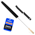 Holikme Dryer Vent Cleaner Kit, 2 Pcs Replacement Lint Brush for Vent Trap - size: Upgrade 2Pack