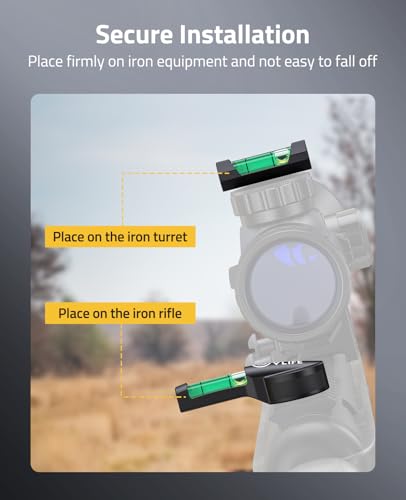 CVLIFE Scope Level Scope Leveling Kit with Magnetic Bases