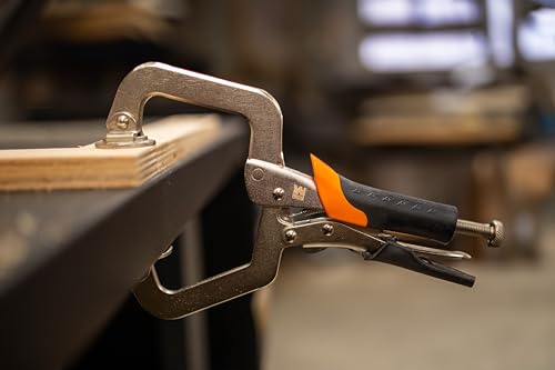WEN CL327F 3-Inch Face Clamp for Woodworking and Pocket Hole Joinery - size: 3-Inch