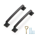 Ravinte Oil Rubbed Bronze Cabinet Handles Cabinet Pulls, 5 Inch, 10 Pack - color: Oli Rubber Bronze, size: 5 Inch Hole Center