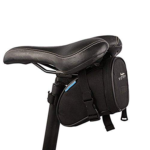 WOTOW 14 in 1 Bike Repair Tool Kit & Bike Saddle Bag - style: 14 in 1 Multitool (Black)