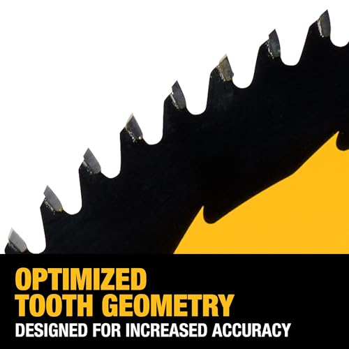 DEWALT 12 Inch 80T Carbide Circular Saw Blade, Fine Finish Saw Blade (DWA11280) | (Pack of 3) - size: One Size (Pack of 3)