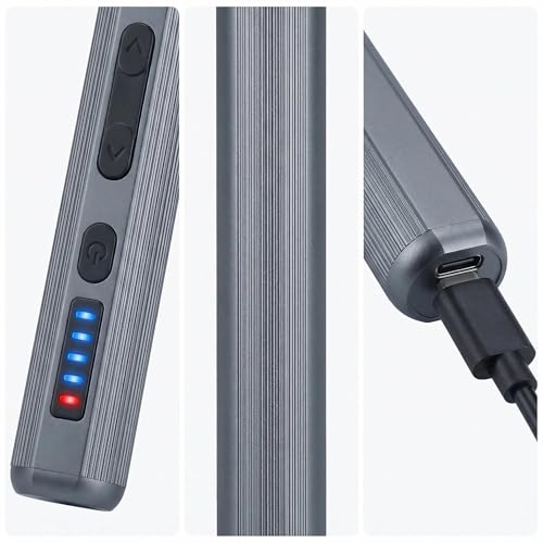Mini Electric Screwdriver Set, Cordless Screwdriver, Max 0.5N.m, 52 Magnetic Bits, LED Light, Magnetic Storage, Repair Tool for Electronics, Camera, Laptop, and PC Build