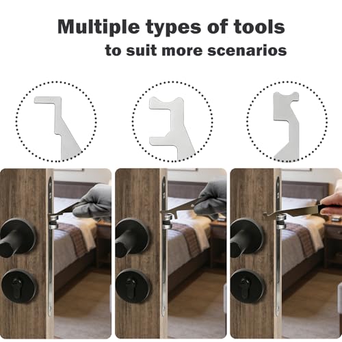Firefighters' Door Opening Tool Multi-Purpose Kit,Spring Steel Pry Set