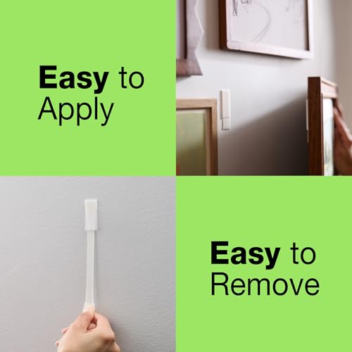 FrogTape reMOVEables Medium Picture Hanging Strips, 72 Pairs- 12lbs per 4 Pairs, Damage-Free Removeable Adhesive Wall Strips Picture Hangers for Mounting Frames, Canvas, Home Décor White (144 Pieces) - size: 72 Pairs, style: Medium