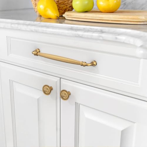 Asidrama 10 Pack 7.5 inch Champagne Bronze Kitchen Cabinet Handles - color: Champagne Bronze, size: 7.5" Hole Center(192mm)
