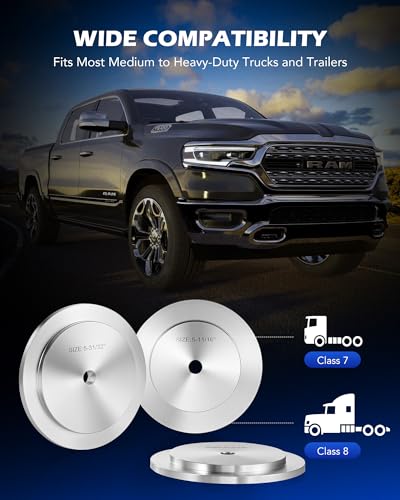 OMT Truck Hub Seal Installer Kit Compatible with Class 7 8 Trucks - size: 4-13/16 to 6-5/16 in.