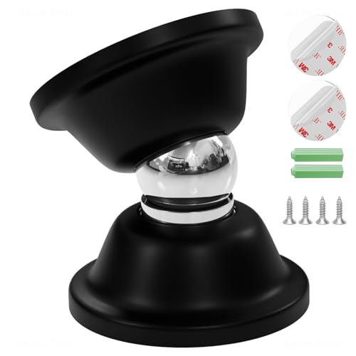 NiHome RV Magnetic Door Stop for Door Holding & Stopping 1PCS Black - color: Black-1PCS