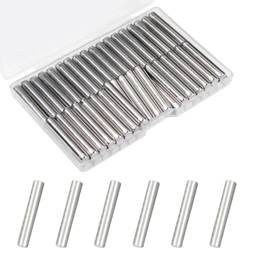50Pcs M5 x 30mm (Approx 3/16" x 1-3/16") 304 Stainless Steel Dowel Pins - size: M5 x 30mm