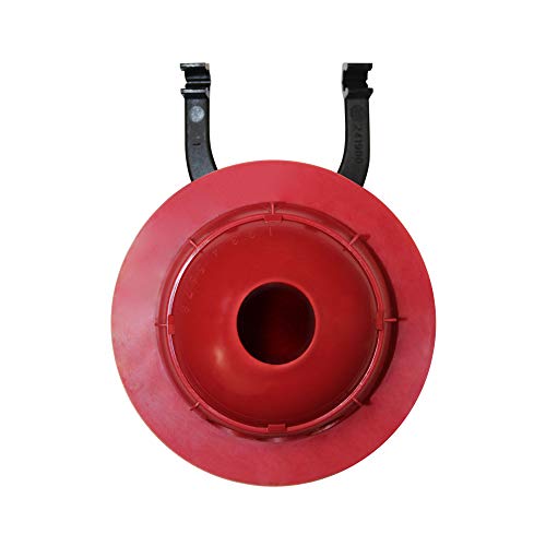 TOTO THU500S Replacement Flapper for Select 3 Inch Flush Valve Tanks, Red (2 Pack) - size: 3 Inch (Pack of 2)