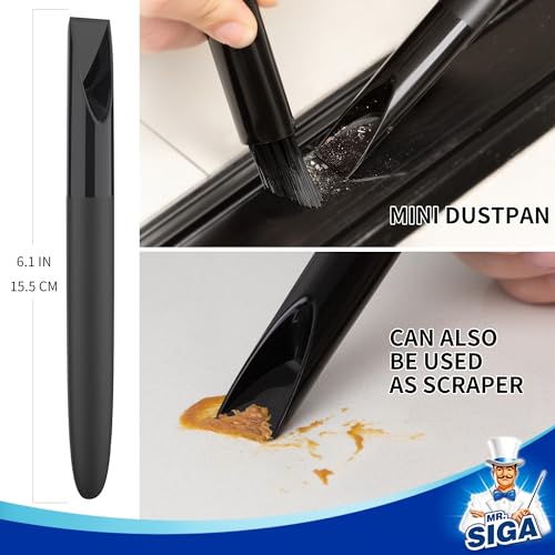 MR.SIGA Grout Cleaner Brush Set - Detail Cleaning Brush Set for Tile, Sink
