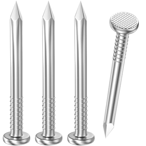 VGBUY 1780PCS Stainless Steel Hardware Nails, 5/8 Inch 17Gauge Flat Head Nails for Hanging Pictures - color: Silver, size: 5/8 in