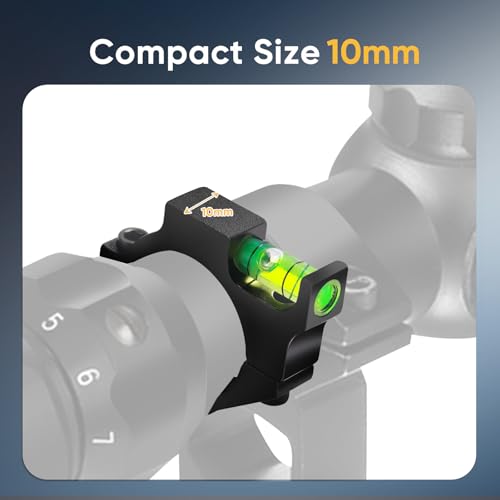 Rifle Scope Level Bubble-Scope Leveling Kit, Scope Bubble Level, Scope Mounting Kit for Hunting 1 inch - size: 30 mm