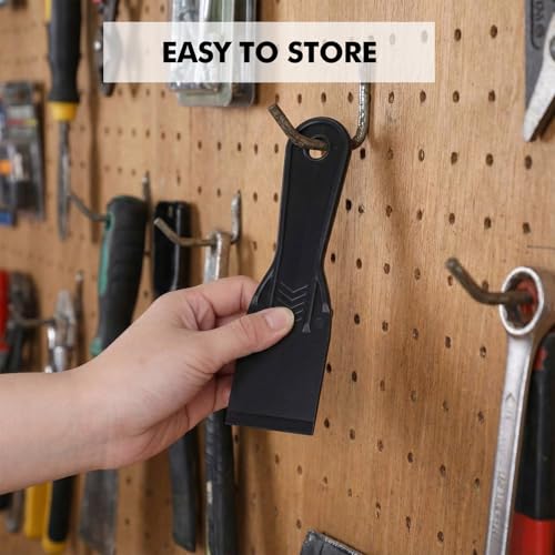 36 Pcs Plastic Putty Knife 2" Flexible Putty Knife Scraper, Black - color: Black