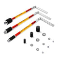 2062 Plumbing Plug Tool Kit, Pipe Water Stopper for for the 1/2", 3/4" and 1" Sized Pipes – 3 Tools + Replacement Gaskets & Nuts