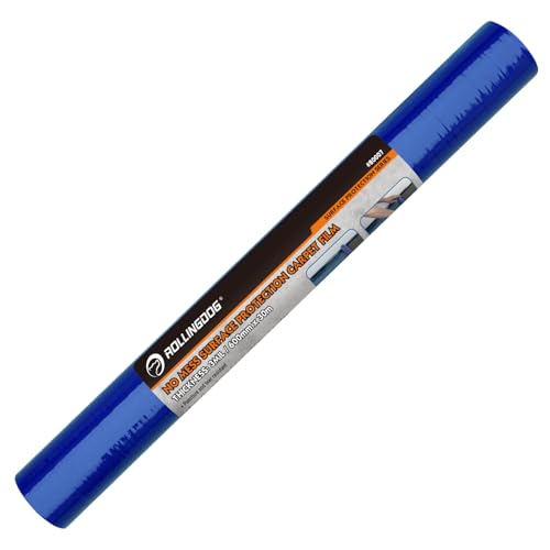 ROLLINGDOG Carpet Protection Film Plastic Protective Film for Carpets - color: 23.62 inch x100 ft