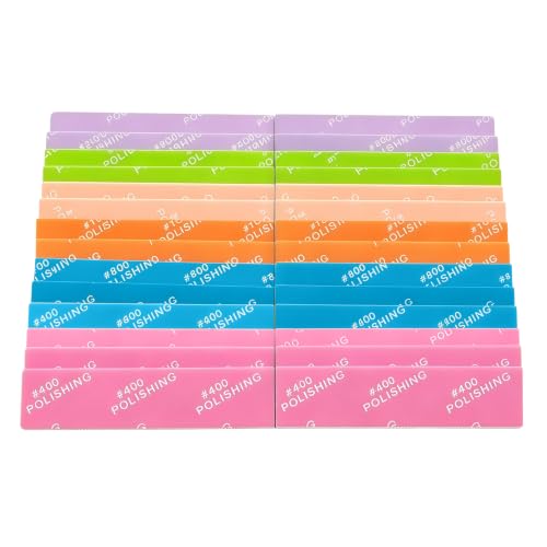 30Pcs Sanding Sponge Set for Model Waterproof Dry Sanding Blocks | 6 different particle sizes: 400/600/800/1000/1200/1500 | Total 30 pieces