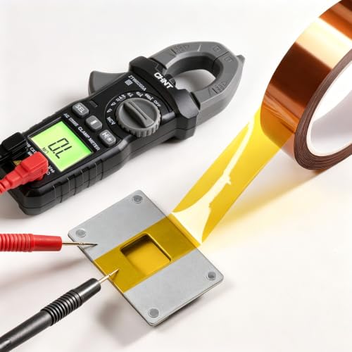 BOMEI PACK Polyimide Tape, 3in x 66ft Heat Resistant Tape for Soldering - size: 3inch x 20m/66ft