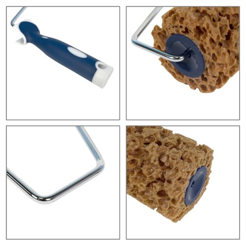 Hanroy 7" Sea Sponge Roller - Texture Paint for Walls, Faux Finish - color: M90ft
