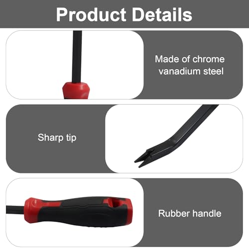 Heavy Duty Staple Remover, Red, 1 Pack - color: Red