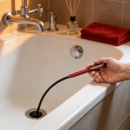 Flexible Grabber Tool, Magnetic 4-Claw Gripper (24", Red) - size: Red Magnetic