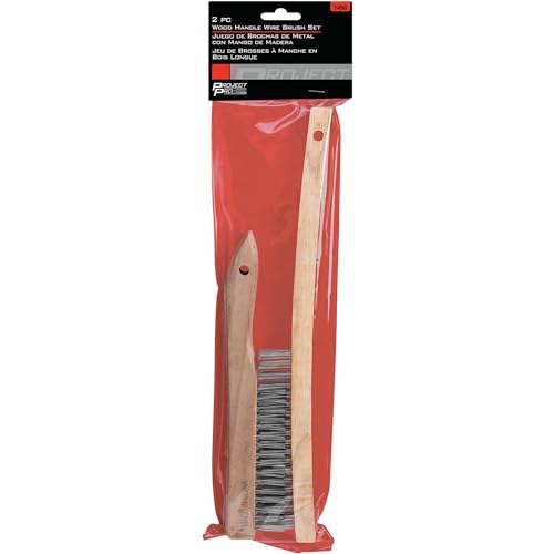 Performance Tool 1450 2-Piece Stainless Steel Wire Brush Set - size: Brush Wire