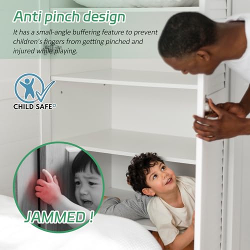 2 Pairs 4 Packs Half Overlay Hinge, Partial 1/4 inch Small Overlay Cabinet Hinges, Face Frame Soft Close Cabinet Hinges with Damper, Concealed Hinge for Face Frame&Frameless Cabinets - size: Partial Overlay