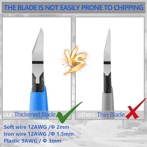Wire Cutters Flush Cutters for Jewelry Making, Ultra-Sharp Side Cutters, CR-V Diagonal Cutters for Crafting, Flush Cut Pliers for Soft Copper Wire, Floral, Circuit Board (6" 1Pack) - size: 6" 1Pack