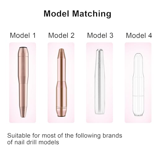 Electric Nail Drill Cord Replacement, USB Charger Power Cable ,Universal Charger Cord for Most Electric Nail Drill