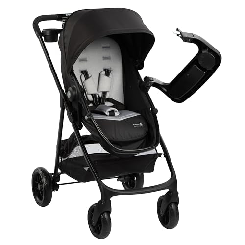 Safety 1st Grow and Go Flex 8-in-1 Car Seat Stroller Combo, Baby Stroller Travel Systems for Infants 4-30 lbs, Stroller and Carseat Combo Set, Foundry - color: Foundry