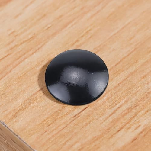 Glvaner (6 Sets) 5/16-18 x 4-1/2" Stainless Steel Carriage Bolts Screws Black and Hex Nuts & Flat Washers Black, Round Head Square Neck, 304 Stainless Steel 18-8, Full Thread Coverage - size: 5/16-18 x 4-1/2"