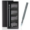 Small Precision Screwdriver Set,50 in 1 Pro Magnetic Mini Repair Tool Kit - color: 50 Iron Gray