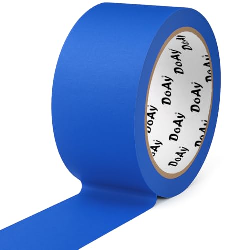 Blue Painters Tape - Masking Tape 2 Inch Wide (1.88" x 90FT) - Multi-Surface, Smart Adhesion, Indoor & Outdoor - 1 Roll Paint Tape for DIY, Labeling, Art, Car (#3910) - color: Blue