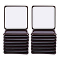Ezprotekt 2.5" Furniture Sliders for Carpet, Self-Adhesive Furniture Glides - color: Brown, size: 2.5" x 2.5"